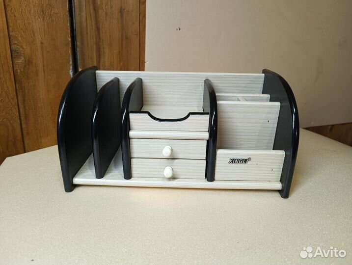 Органайзер для канцелярии деревянный