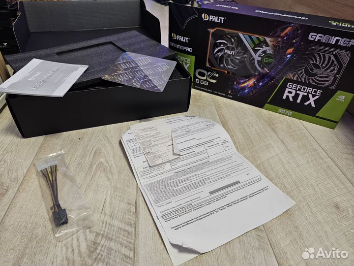 Palit RTX 3070 на гарантии до 2025 года