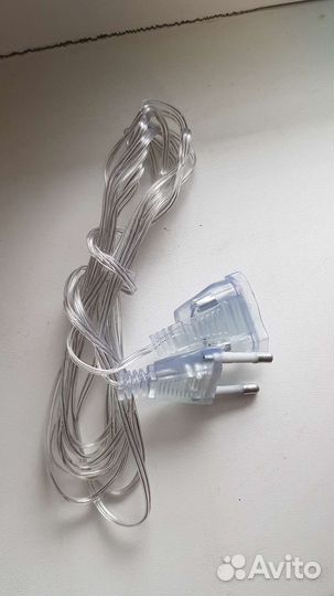 Крючки самоклеющиеся, удлиннитель для гирлянд