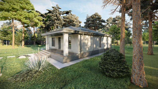 Дом 105 м² на участке 10 сот.