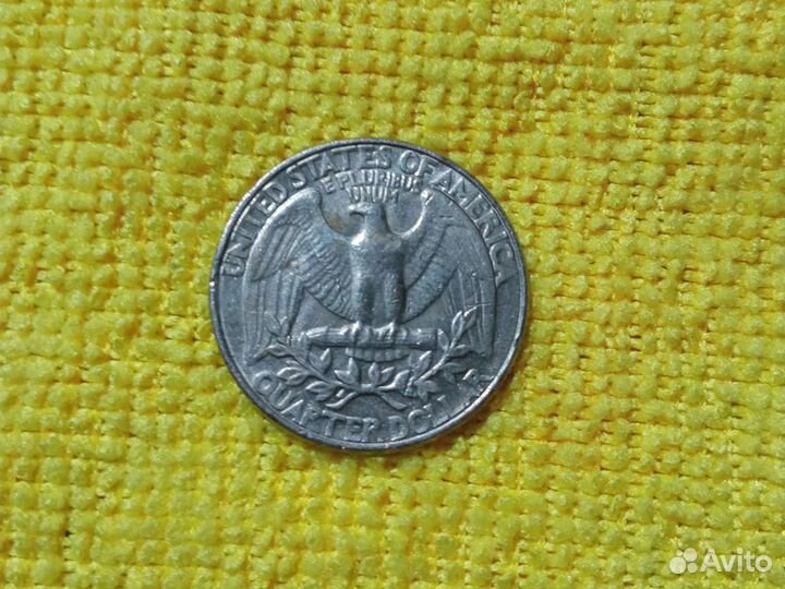 Монета Liberty 1987 г. в хорошем состоянии