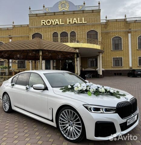 Прокат на свадьбу BMW 7 G - серии рестайлинг