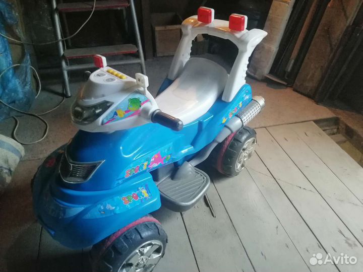 Детский электро мотоцикл