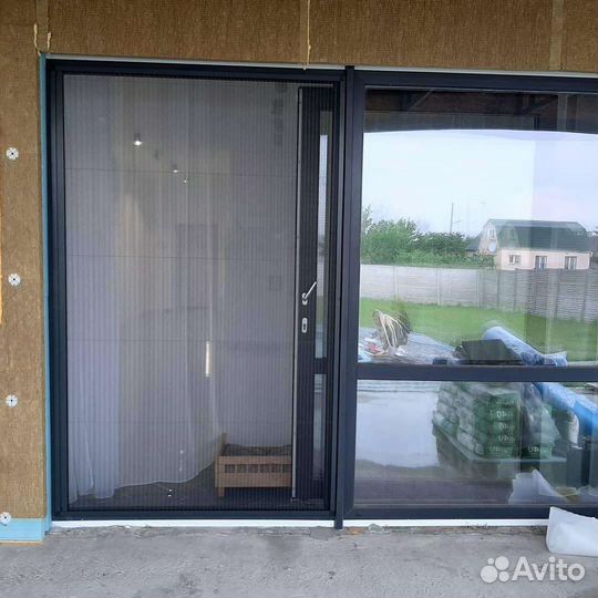 Раздвижная Москитная Сетка Плиссе