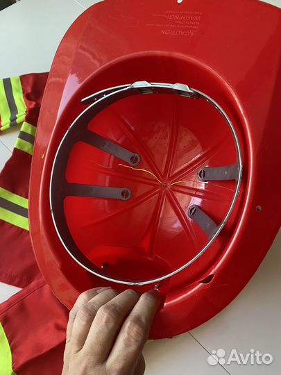 Новогодний костюм для мальчика 110 Пожарный