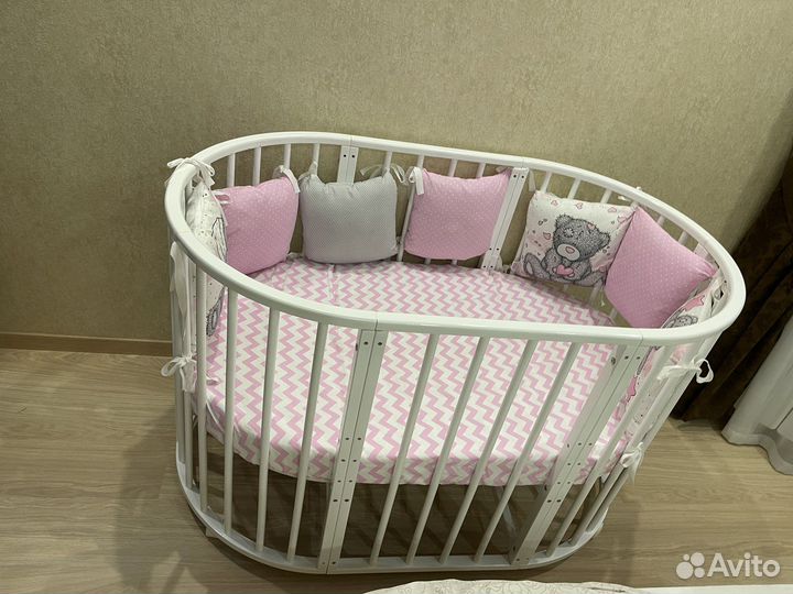 Детская кроватка трансформер 7 в 1