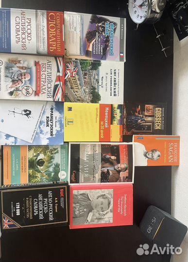 Книги на английском, французском, немецком