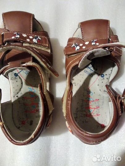 Сандалии ортопедия 25 размер