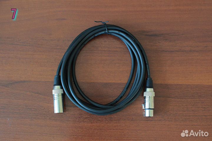 Микрофонные и инструментальные кабели XLR, TRS