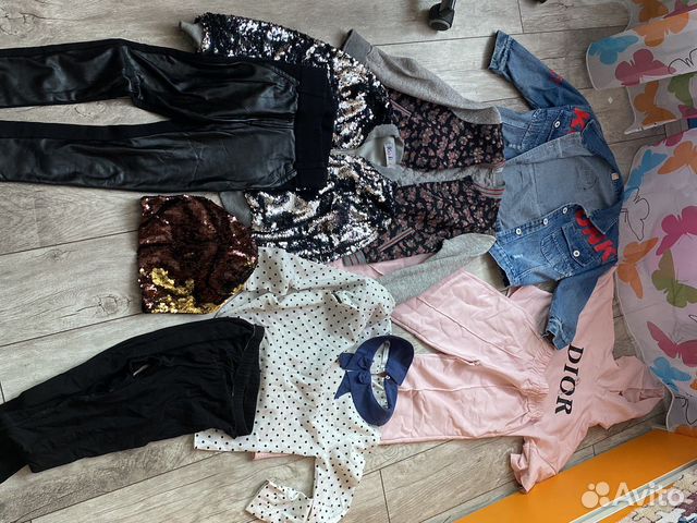 Вещи пакетом на девочку