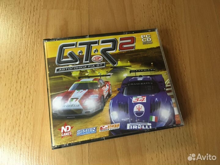 GTR 2 Автогонки FIA GT 3 cd диска