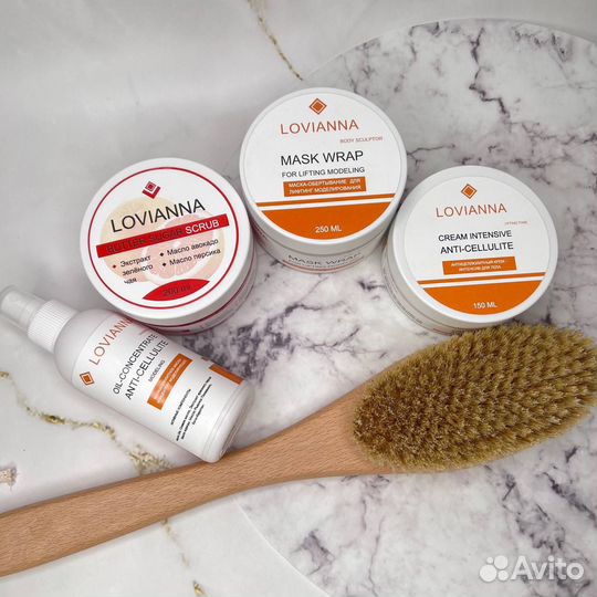 Набор для входа за телом антицеллюлитный
