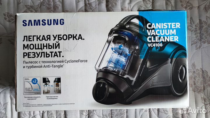 Пылесос Samsung VC4100 с контейнером