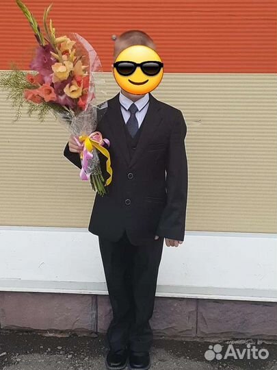 Школьный костюм для мальчика 122