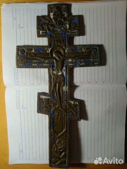 Крест старинный 27см