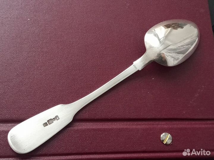 Серебряная царская столовая ложка