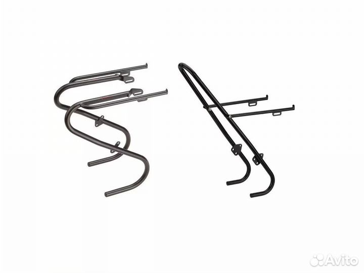 Передние багажники tubus Duo Tara cromoly