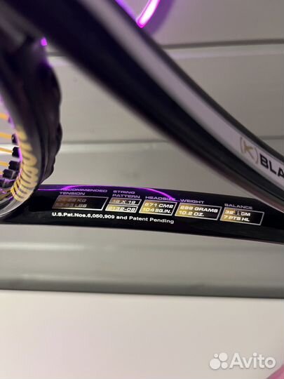 Ракетка для большого тенниса wilson blade k factor