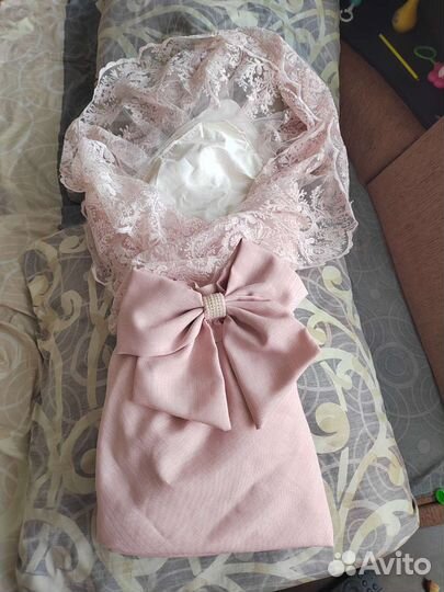 Конверт на выписку летний для девочки