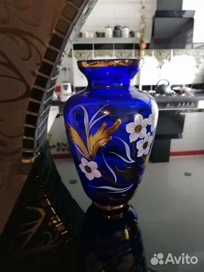 Богемское Стекло, ваза, Чехия