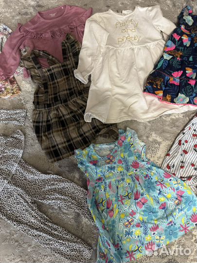 Пакет вещей на девочку 86/92