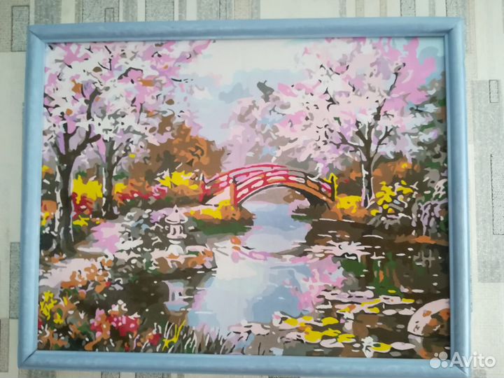 Картина по номерам.Алмазная мазайка