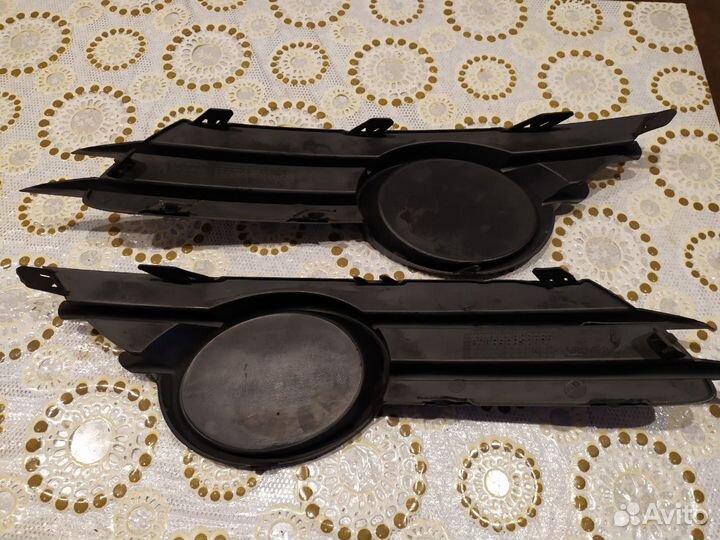 Решетка птф в бампер