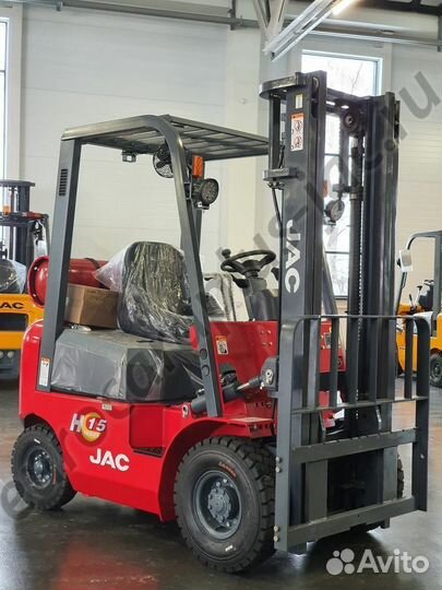 Вилочный погрузчик cpqd 15, г/п 1,5тн, 3м, двигате