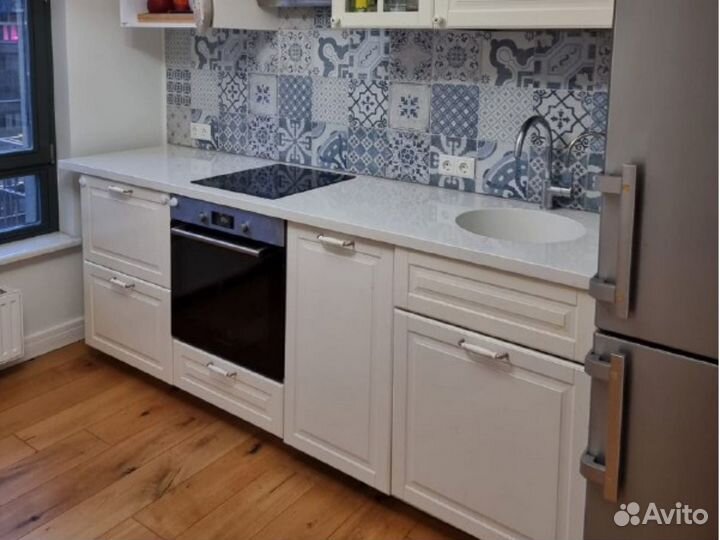 Столешница для кухни из литьевого мрамора