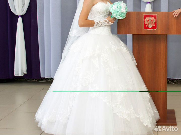 Свадебное платье 42-48