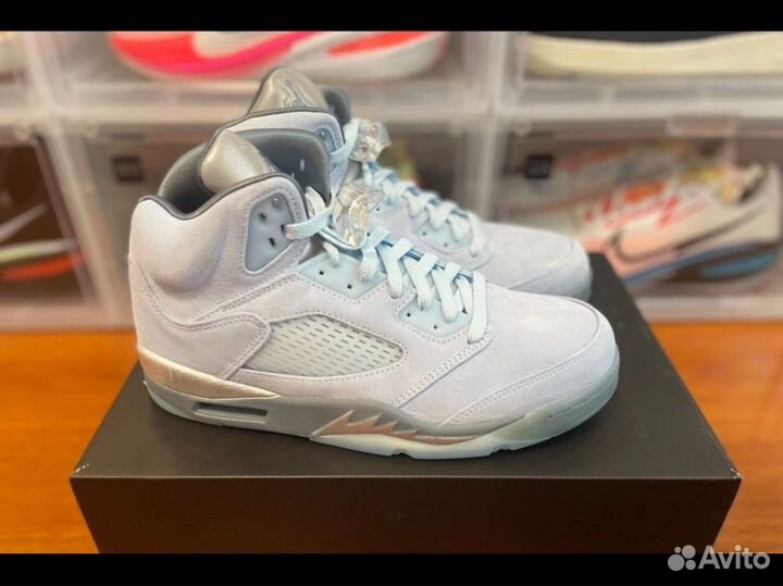 Nike air jordan 5 retro bluebird