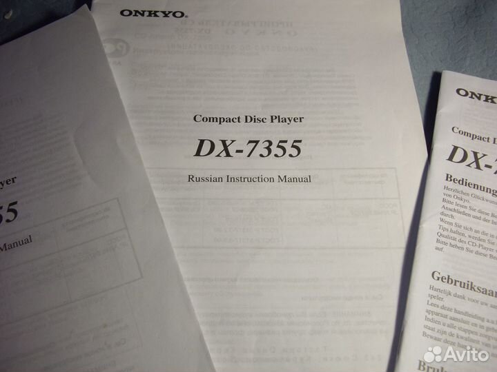 Onkyo DX-7355 CD проигрыватель