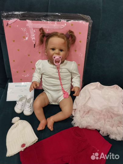 Кукла реборн большая