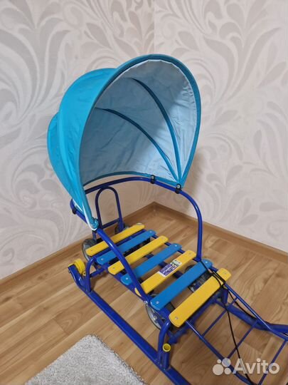 Санки коляска nika kids