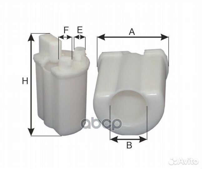 Фильтр топливный hyundai, KIA FG168LL Goodwill