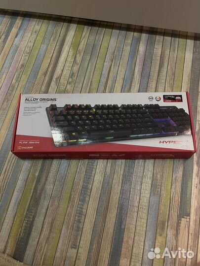 Клавиатура HyperX Alloy Origins