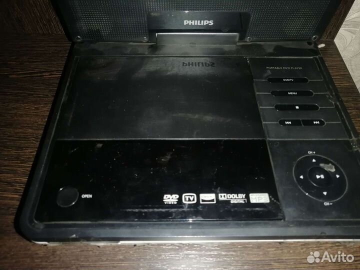 Портативный видеопроигрыватель dvd Philips