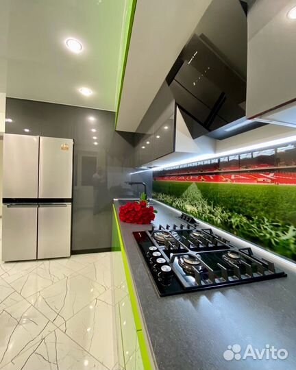 Прямая кухня на заказ. Производство