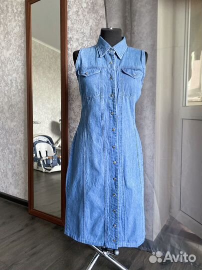 Джинсовый сарафан