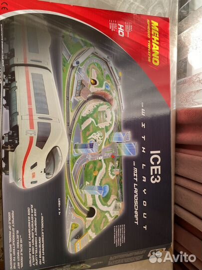 Детская железная дорога mehano ICE3