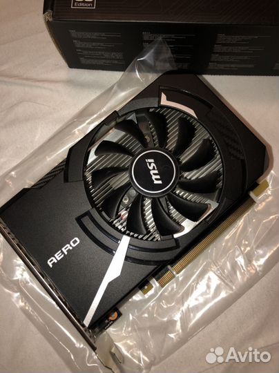 Видеокарта MSI geforce GT 1030 aero ITX