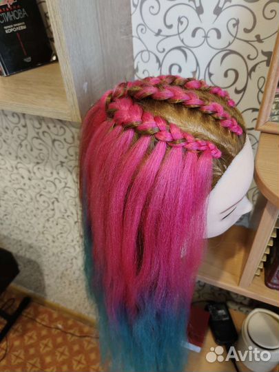 Прически косы афрокосы хвосты с канекалоном