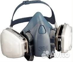 Респираторы.Серий 3M 6000 (6200);(7500);(5000)