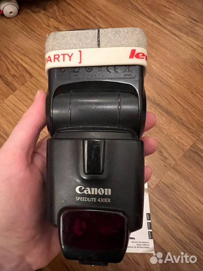 Вспышка камеры canon 430 ex