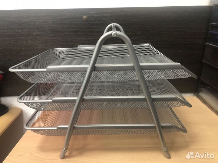 Лоток для бумаг горизонтальный Attache (3 секции)