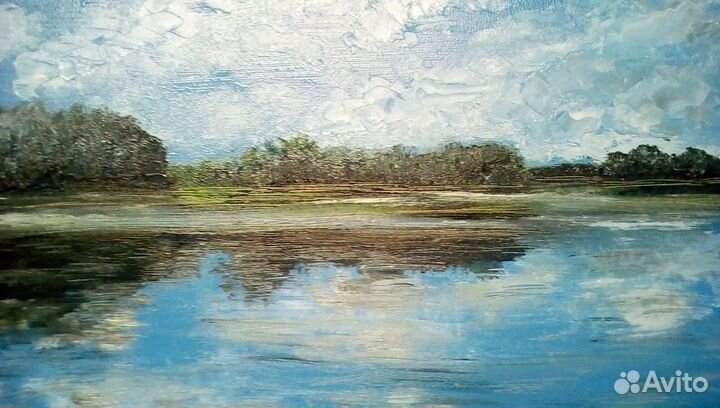 Две картины уникальные пейзажи