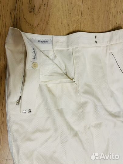 Юбка Max Mara шерсть молочный цвет