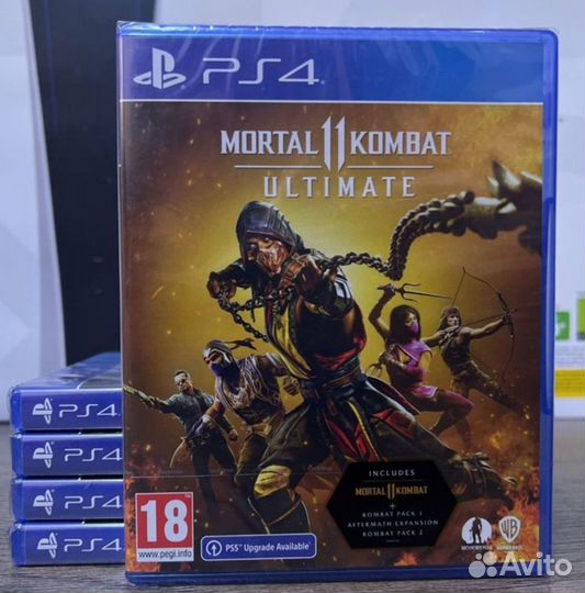 Mortal Kombat 11 Ultimate PS4 Новый диск