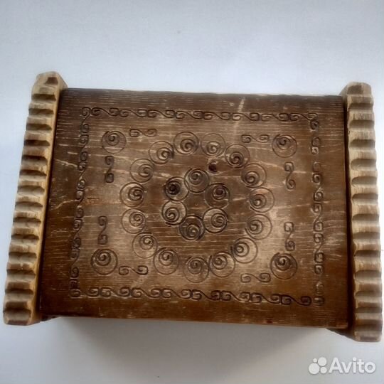 Шкатулка деревянная СССР