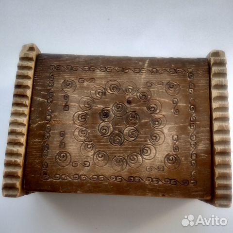 Шкатулка деревянная СССР
